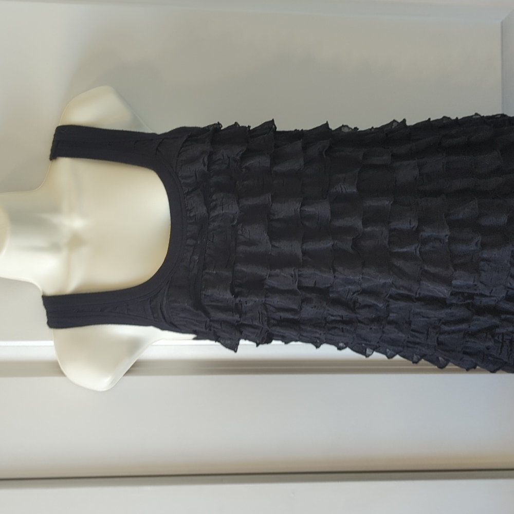 Karen Kane Ruffle Maxi Dress - Picture 2 of 10